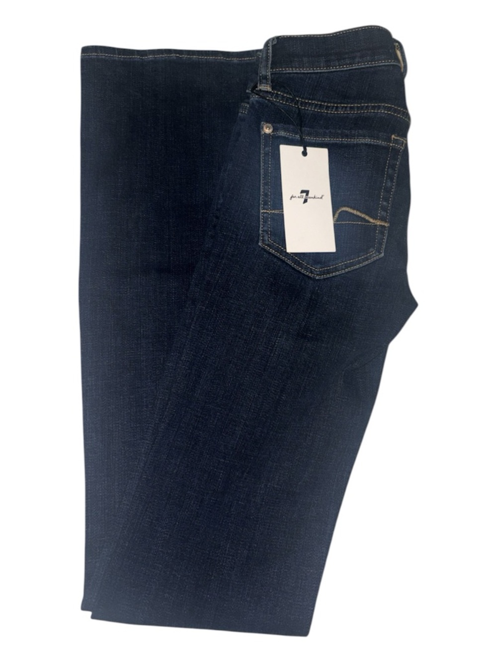 7 For All Mankind Original Bootcut New York Dark Jeans In Rebellion Women's 23